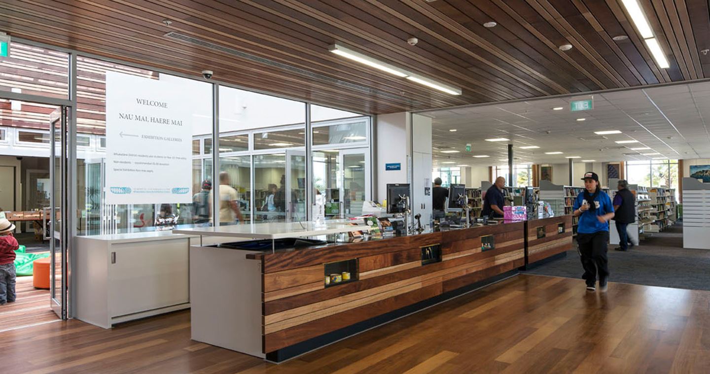 Whakatane Library and Exhibition Centre breathed new life into the city centre, revitalising an area of big box retail and car parking.