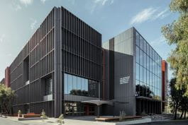 Aurecon’s integrated design approach helped bring the innovative Woodside Building for Technology and Design to life for Melbourne’s Monash University. Image courtesy of Michael Kai Photography.