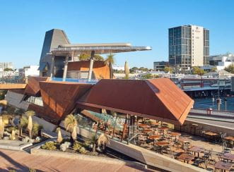 Yagan Square provides connections to locals and visitors to meet, connect and celebrate Western Australian culture. Image Courtesy of Peter Bennetts