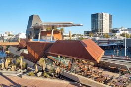Yagan Square provides connections to locals and visitors to meet, connect and celebrate Western Australian culture. Image Courtesy of Peter Bennetts