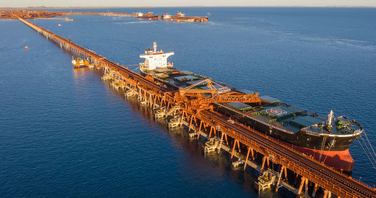 Aurecon supported the upgrade of Cape Lambert port facility operated by Rio Tinto Iron Ore.
