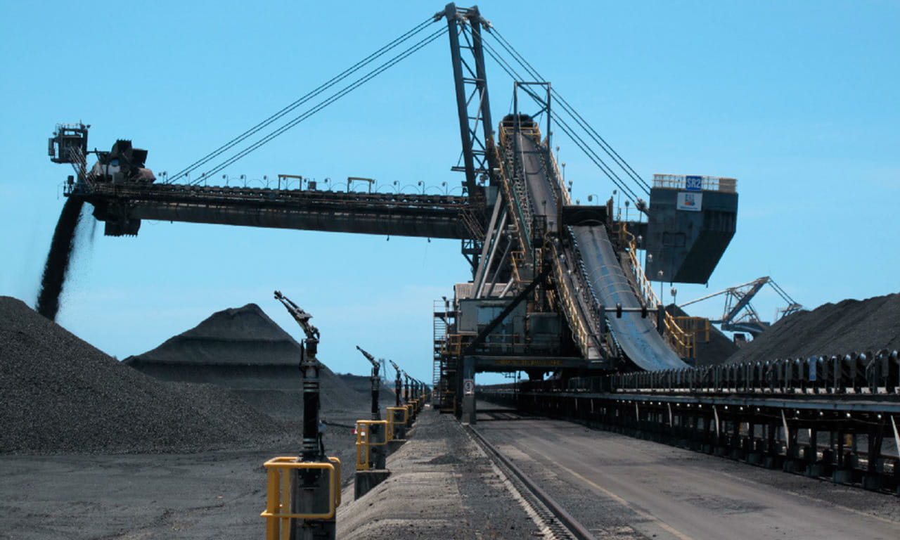The Hay Point Terminal Shiploader