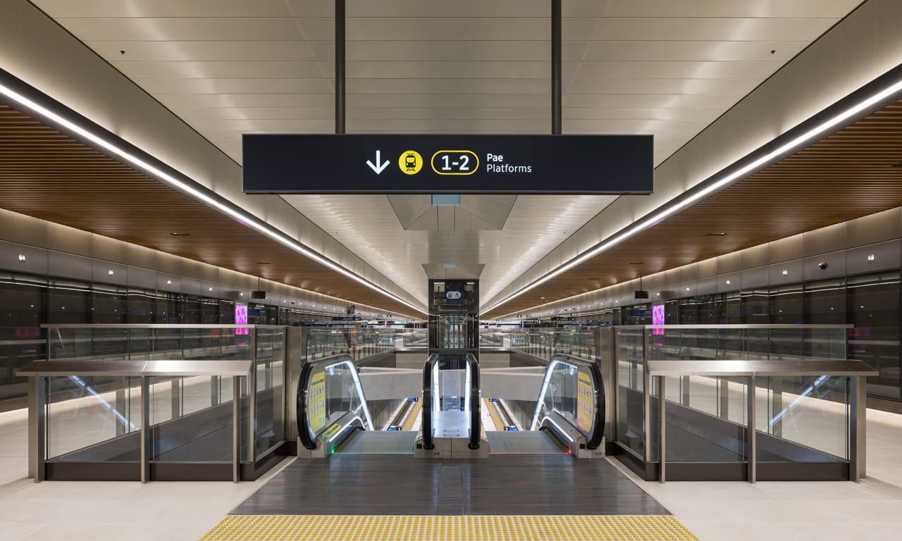City Rail Link lifts the performance of Auckland's entire rail network, enabling a much higher frequency of trains.
