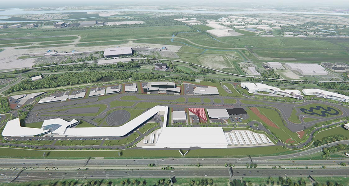 The BNE Auto Mall is Brisbane Airport Corporation’s (BAC’s) latest large-scale development scheduled to open from late 2023.