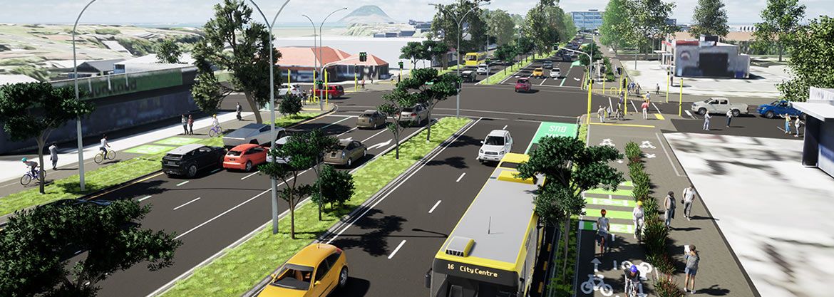Aurecon upgrade Tauranga Cameron Road to deliver a safer, more attractive and provide people with more ways to travel.