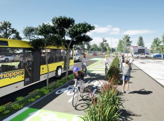 The upgrade of Cameron Road will support greater density and growth in Tauranga.