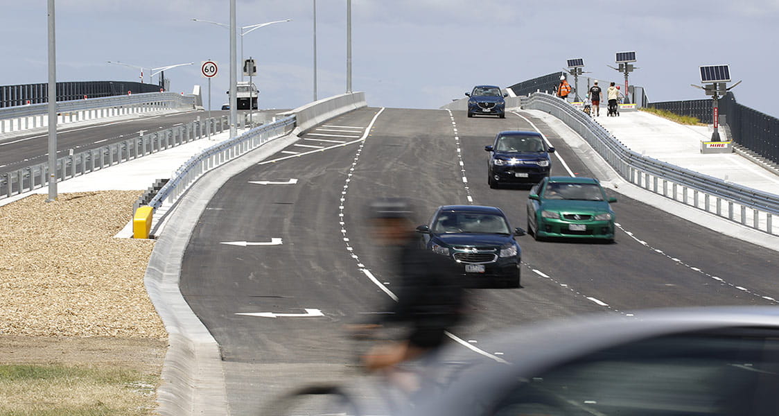 The removal of level crossings at the Cardinia Road project has enhanced the amenity of the area for residents.