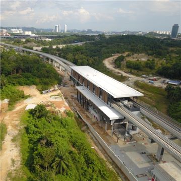 GCU, a member of the Aurecon Group, has been appointed to be the geotechnical design consultant for external works scope of the Cyberjaya City Centre Station. 