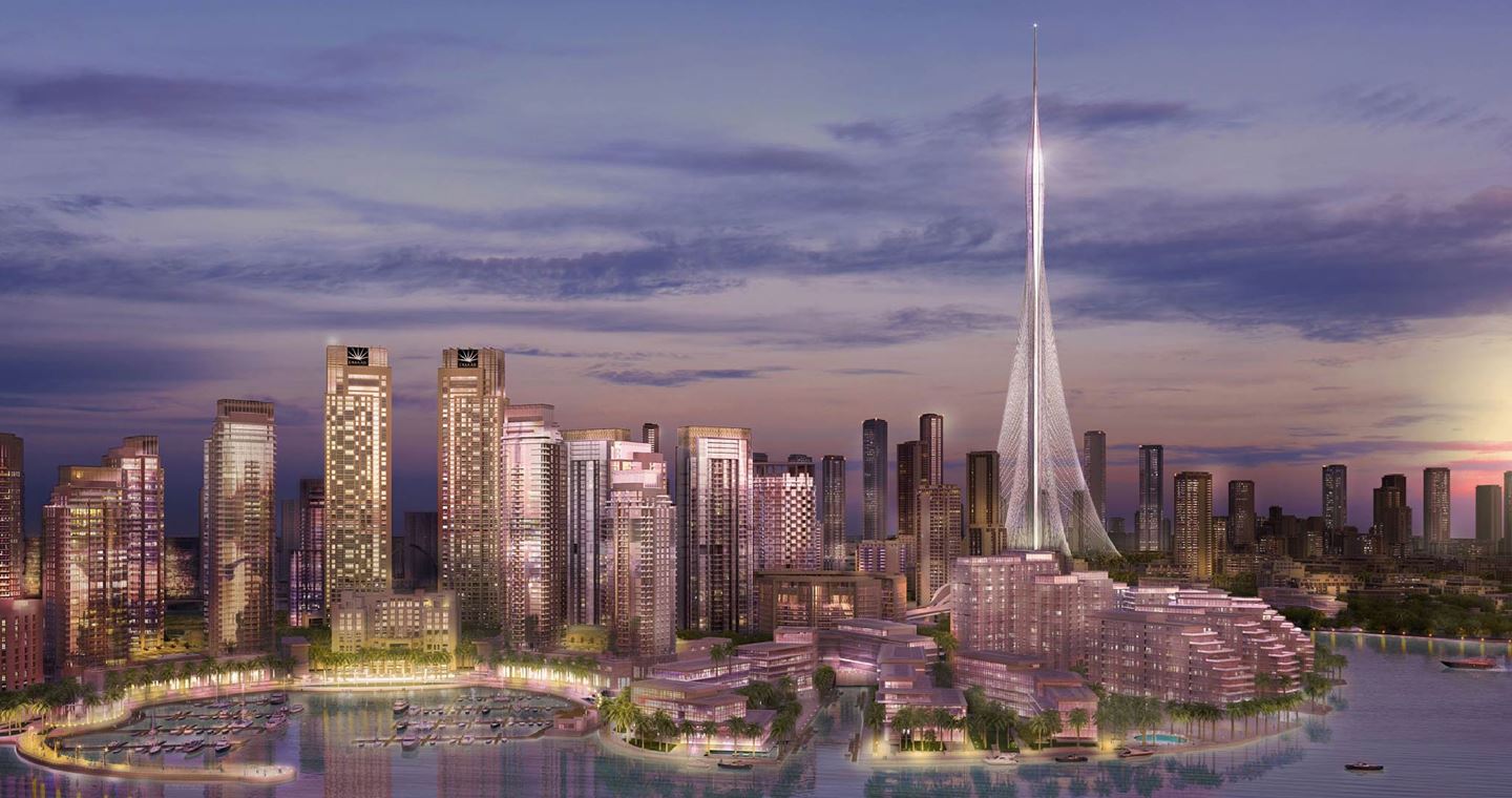 Delivers multimodal transport masterplan to Dubai Creek Harbour, providing an accessible and sustainable transportation system. Image courtesy of Emaar Properties.