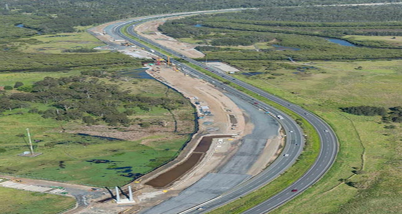 The Gateway Upgrade North project was completed in June 2022 and has reduced congestion, while also accommodating future growth. Photo courtesy of Lendlease.