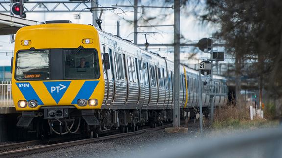 Geelong Fast Rail provides faster rail links and better services in Victoria. Image courtesy of Rail Projects Victoria.