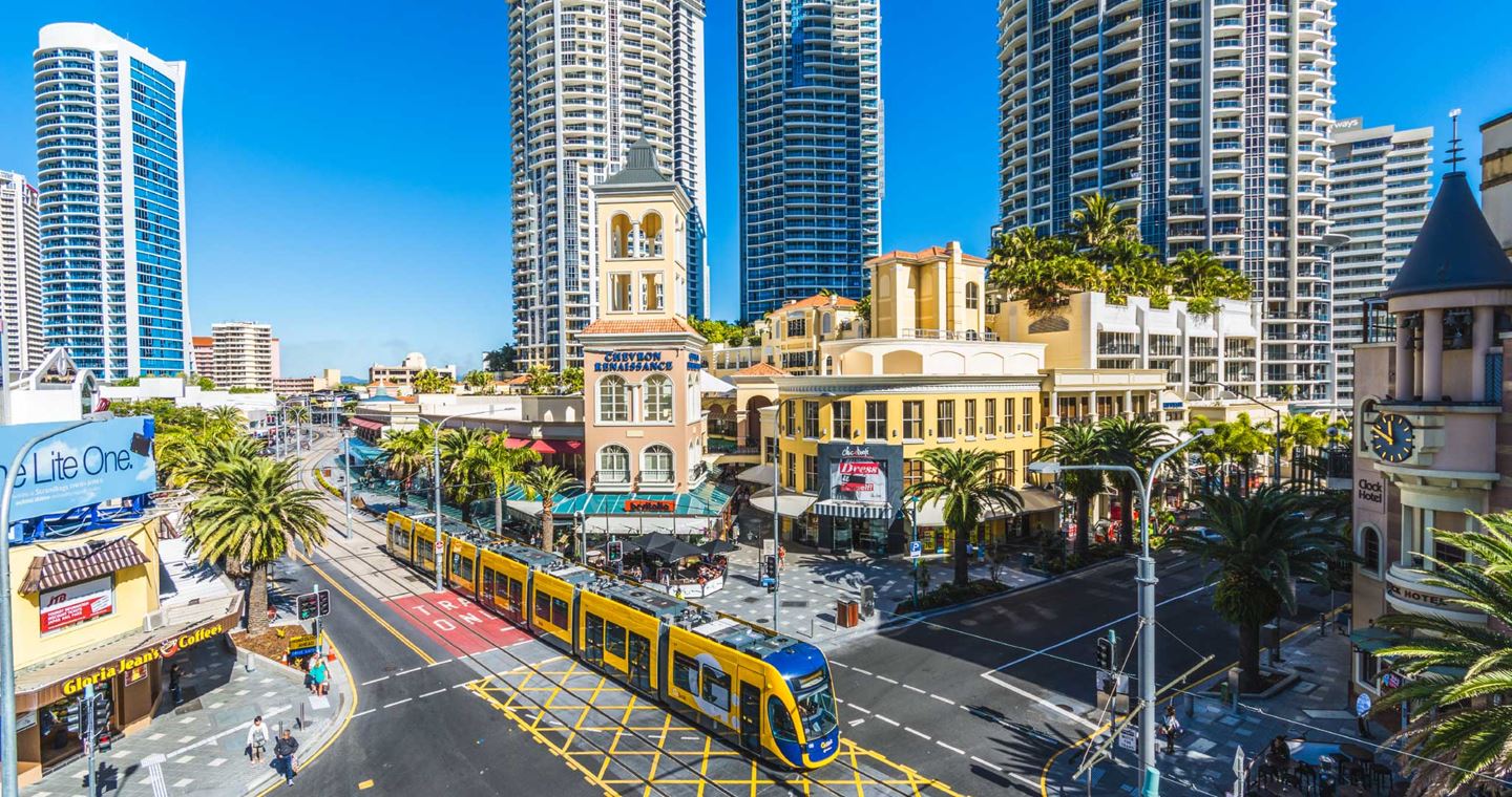 Gold Coast’s biggest infrastructure project enhances the city's connectivity by extending the new rapid transit rail system.