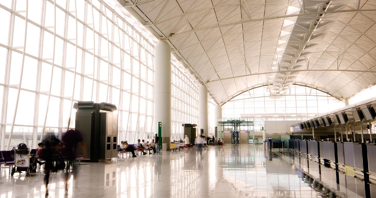 Hong Kong Airport Terminal 2 expansion featured baggage handling systems and an APM interchange station to serve departing, arriving, and transit passengers.