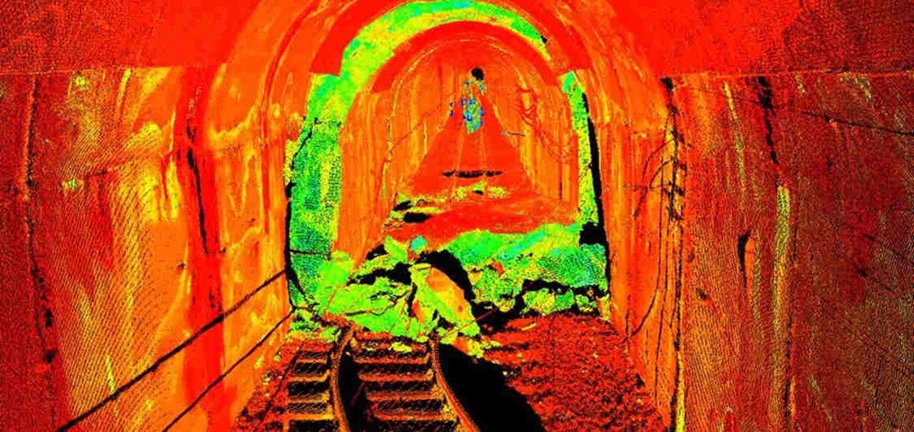 Aurecon documented damage at a tunnel collapse after the 2016 earthquake in Kaikoura.