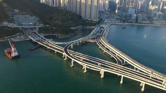 Aurecon provided structural and geotechnical work for the bridge component of the TKO Interchange and Associated Works in Hong Kong.