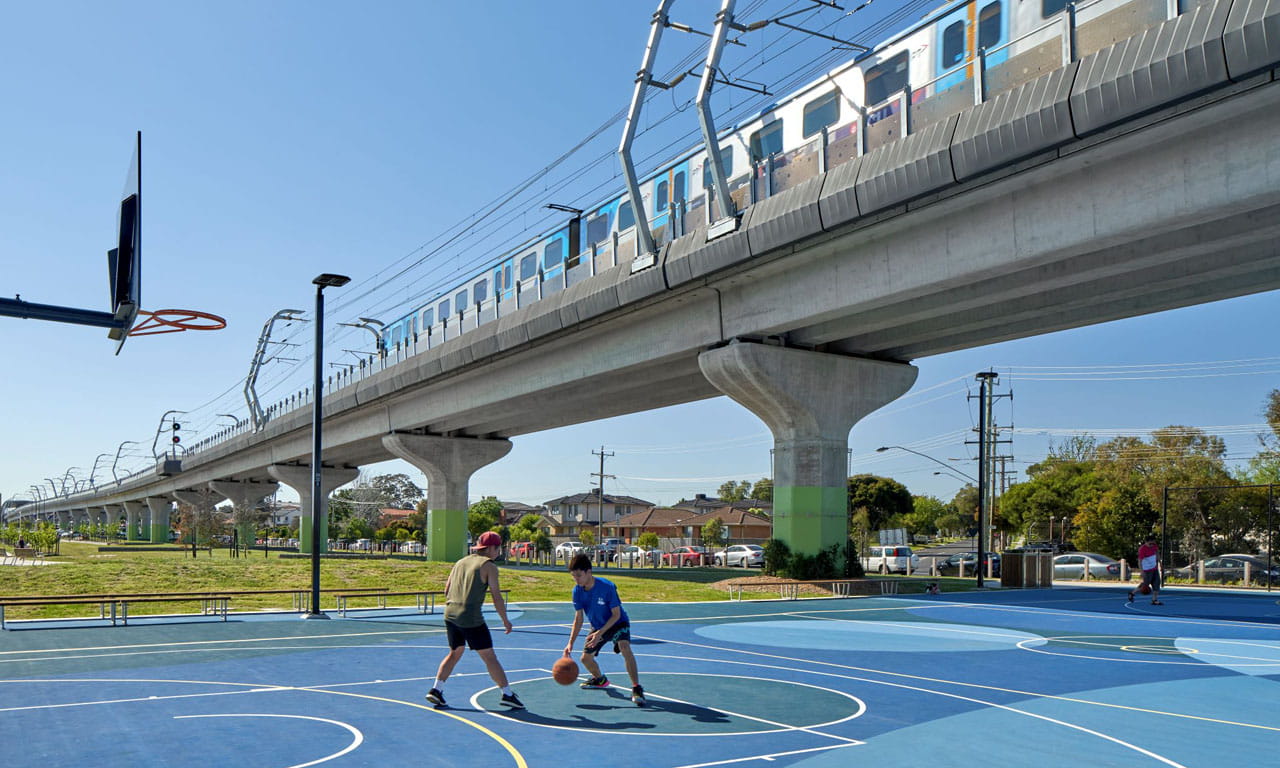 The Alliance’s design significantly improves community connectivity. Image courtesy of Peter Clarke Photography.