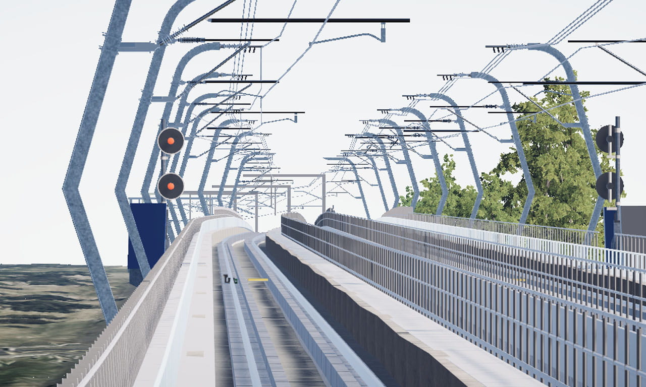 Aurecon VizRT signal sighting simulation