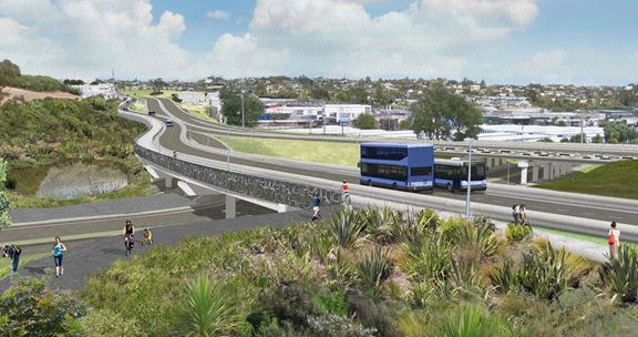Northern Corridor improvements provide a second route around Auckland to connect the south and north through the west.