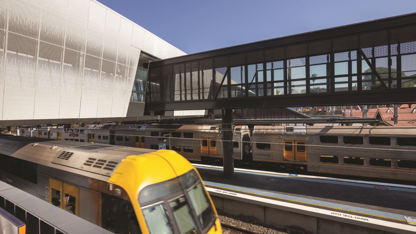 Redfern station.