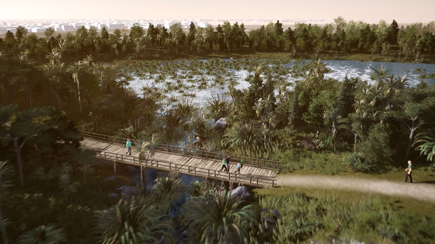 Aurecon’s digital spatial database and 3D models of the corridor was used to build a virtual reality experience for people.