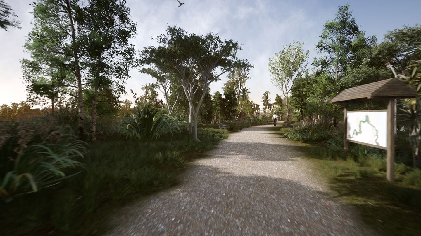 Aurecon’s digital spatial database and 3D models of the corridor was used to build a virtual reality experience for people.