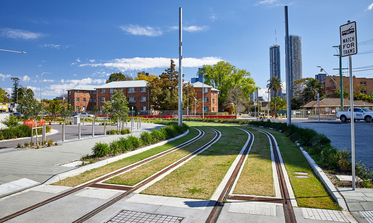 The team used a combination of innovative design and digital engineering to deliver the major light rail construction.