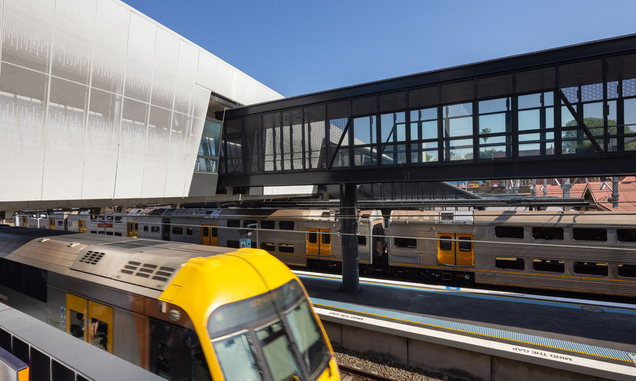 Located in a very dense urban area of Sydney, Redfern Station is an important destination and a major hub in the city’s rail network.
