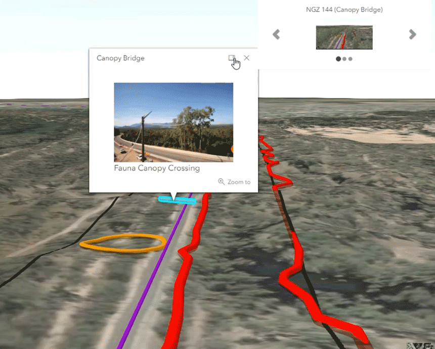 Digital report replaced 118 PDF maps with eight interactive maps for the Shepparton Line Upgrade project.