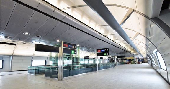 Robust design with a state-of-the-art numerical modelling for the Contract 904 Line station.