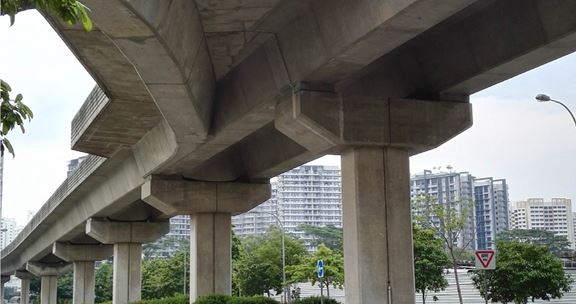 Sengkang and Punggol Light Rail Transit networks provides connectivity for residents to the North-East MRT line.