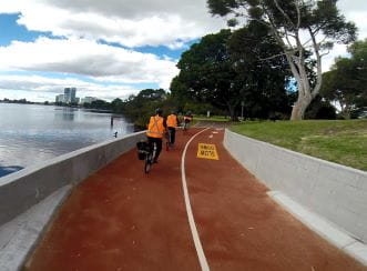 Aurecon, the project working group and the two council departments, developed the future cycle network with improved safety and convenience for cyclists