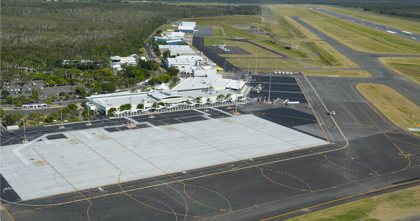 Aurecon supported the development of new runway infrastructure at Sunshine Coast Airport.