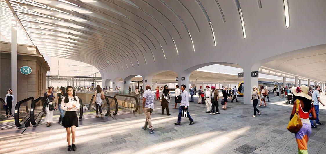 Aurecon’s pedestrian modelling ensured Central Station, the busiest train station in Australia – is functional, safe and enjoyable for customers.