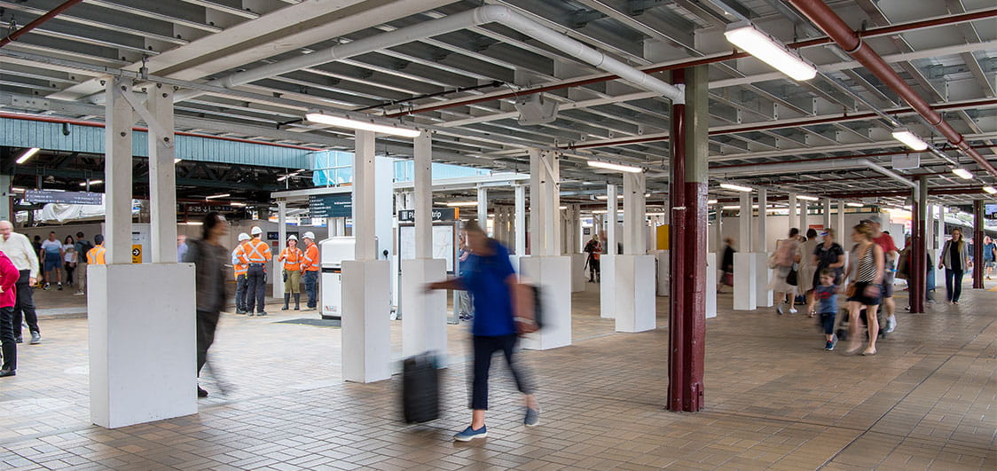 Sydney Central Station tapped Aurecon to work on its comprehensive pedestrian modelling.