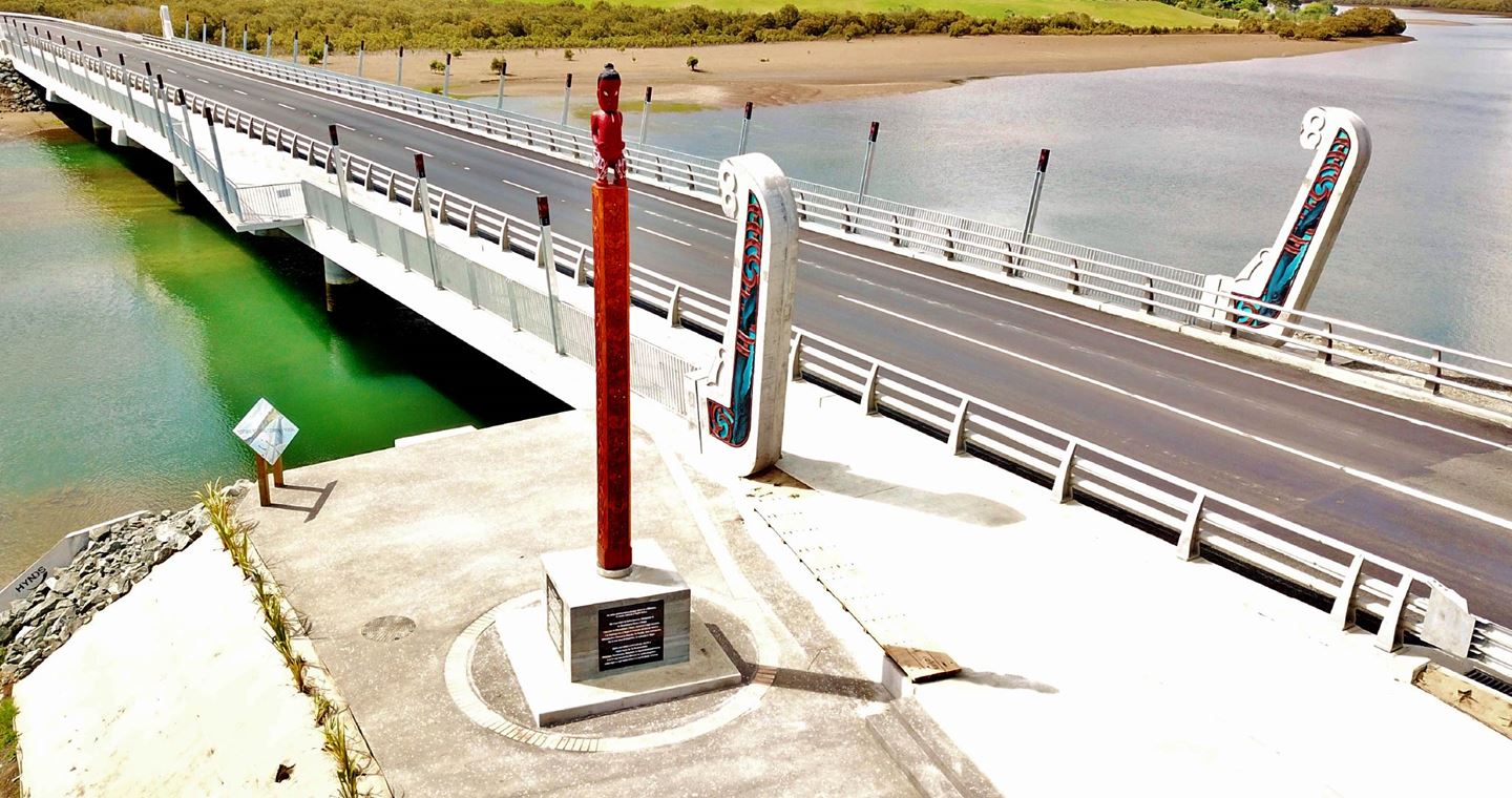 Virtual reality helps the community to visualise the Taipā Bridge project.