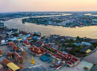 The Tha Chin River is a picturesque area, rich in history and culture, an integral part of Thailand City. Image courtesy of Aurecon and Asian Engineering Consultants.