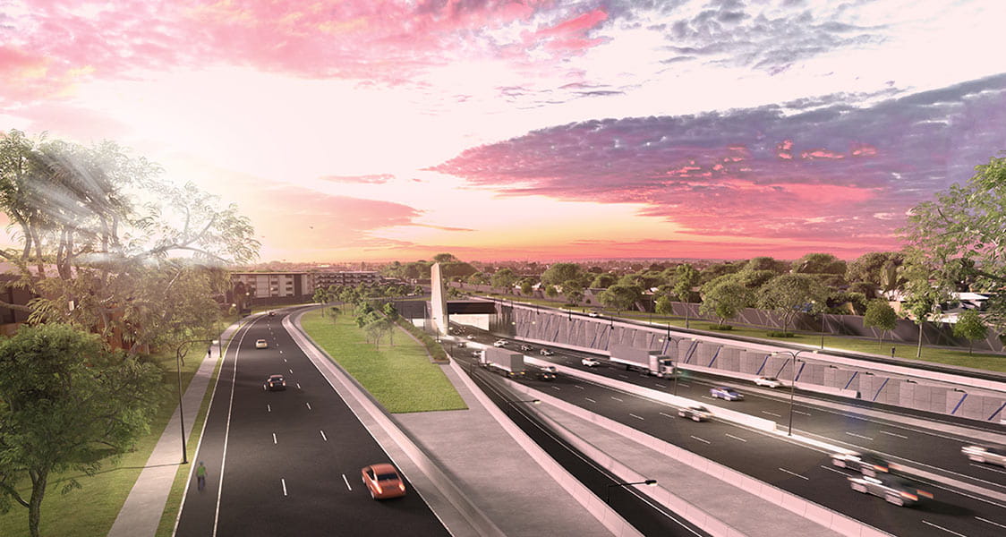 The North-South Corridor will provide a non-stop thoroughfare for traffic running between Gawler and Old Noarlunga, passing through the CBD.