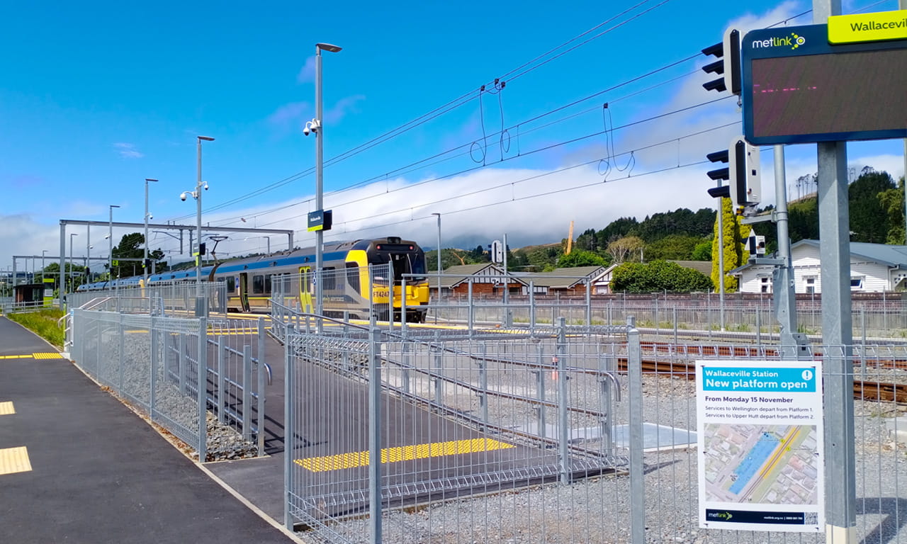Aurecon was engaged in the double tracking project of KiwiRail from Trentham to Upper Hutt.