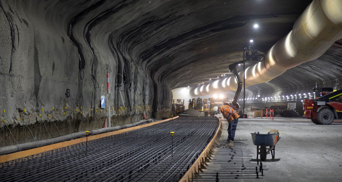 The WestConnex M4-M5 Link Tunnels connection provisions to the future Rozelle Interchange Iron Cove Link and eventually to the proposed Western Harbour Tunnel.