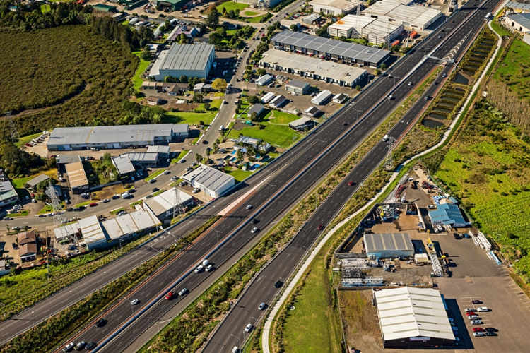 Lincoln Road project showing cycleway.