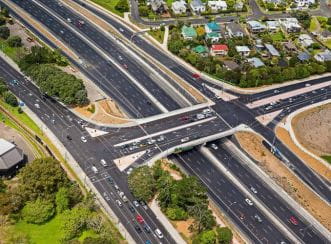 Completed St Lukes interchange.