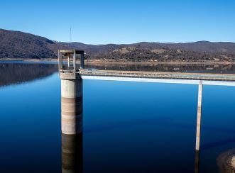 Canberra low dam levels at Corin and Googong dams during the drought period.