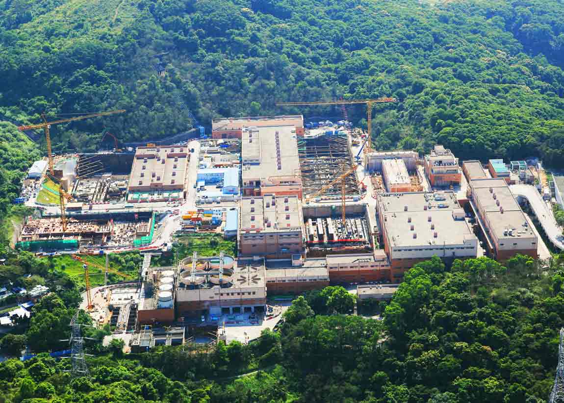 Excavation and Lateral Support Works in the Expansion of Tai Po Water Treatment Works.
