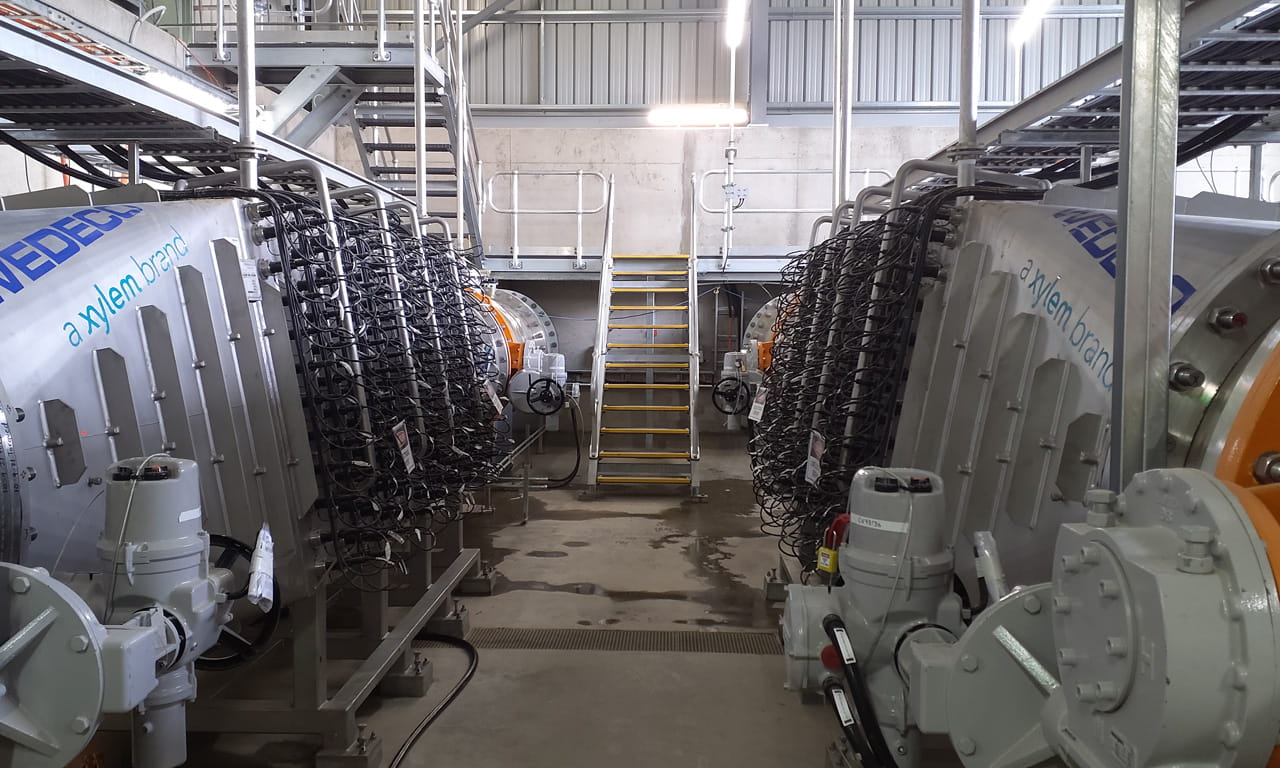 The Happy Valley Water Treatment Plant in South Australia upgraded its system with the largest ultraviolet drinking water disinfection system.