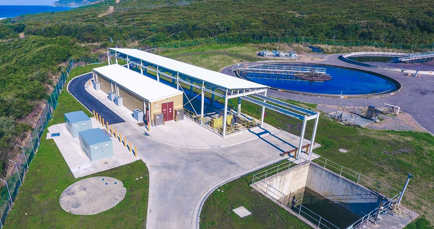 Hunter Water Burwood Beach upgrade provides a solution that will help treat wastewater and meet industry standards.