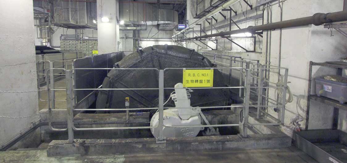 MTR rotating biological contactor is a biological fixed-film treatment process used in the treatment of wastewater following by primary treatment.
