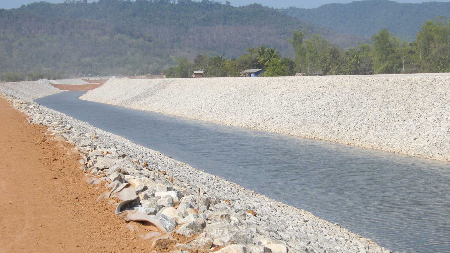 Nam Theun 2 was a trans-basin scheme, diverting water from the Nam Theun River.