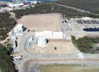 Aurecon was appointed to design an innovative wastewater approach embracing a “circular economy” philosophy to Port Lincoln WWTP. Image courtesy of SA Water.