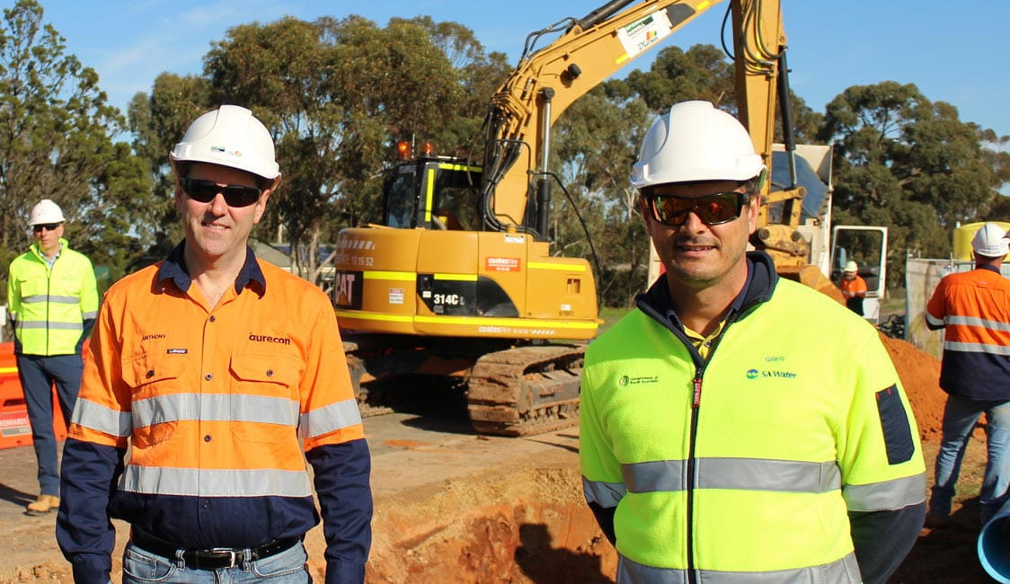 Aurecon and KBR are providing program and project management for SA Water’s capital delivery program.
