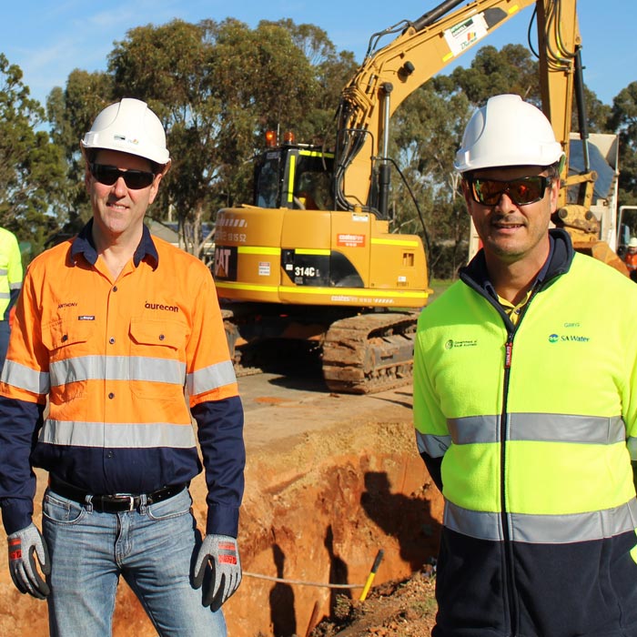 Aurecon, in a joint venture with KBR, is supporting the management of SA Water's capital delivery program.